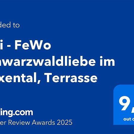 בולשווייל 2 Zi - Fewo Schwarzwaldliebe Im Hexental, Terrasse מראה חיצוני תמונה